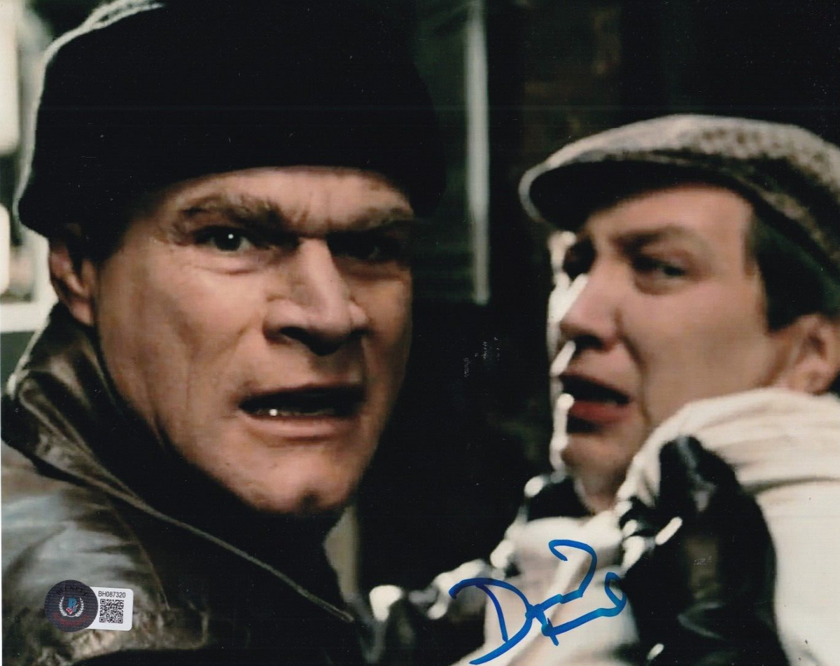 DAVID KEITH signed (DAREDEVIL) Jack Murdock movie 8X10 photo BECKETT BH087320