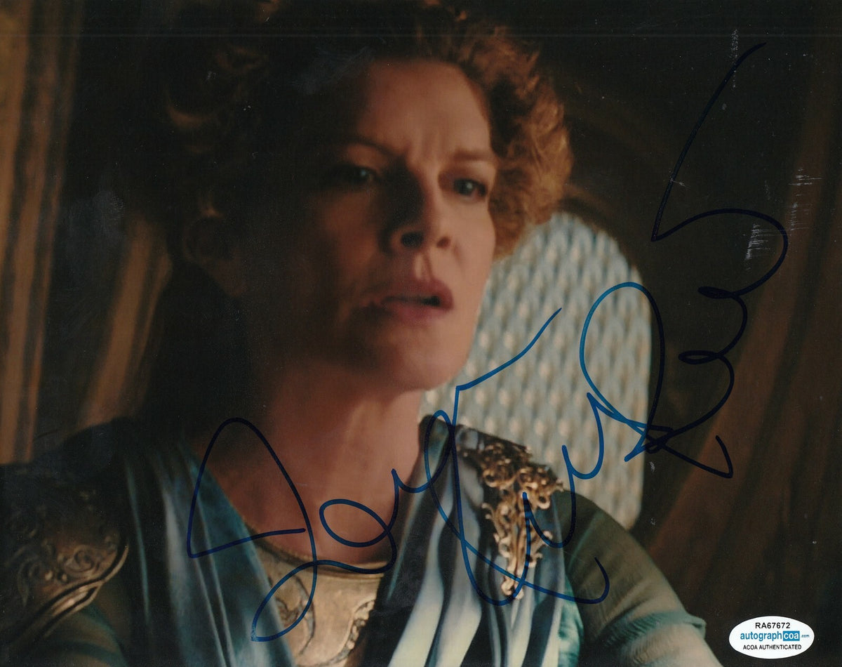 RENE RUSSO signed (THOR The Dark World) *Frigga* 8X10 photo ACOA Authenticated 3