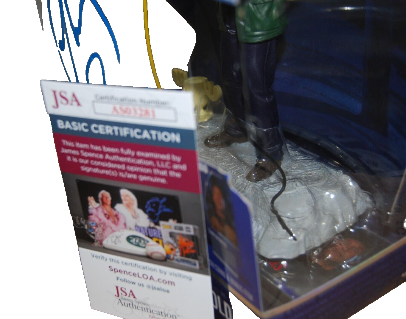 CHEVY CHASE signed (CHRISTMAS VACATION) Griswold McFarlane LTD 5000 JSA AS03281