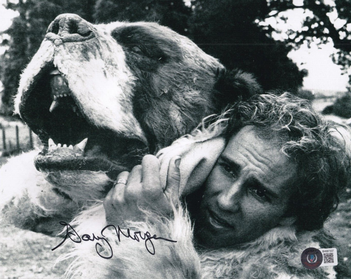 GARY MORGAN signed (CUJO) Stunt Double Movie 8X10 photo BECKETT BAS BH087337