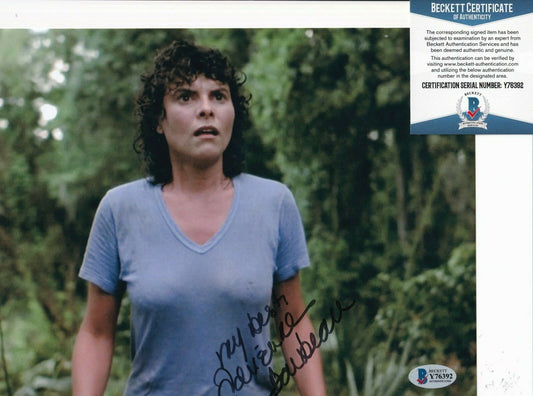 ADRIENNE BARBEAU signed (SWAMPTHING) MOVIE *Alice* 8X10 photo BECKETT BAS Y76392