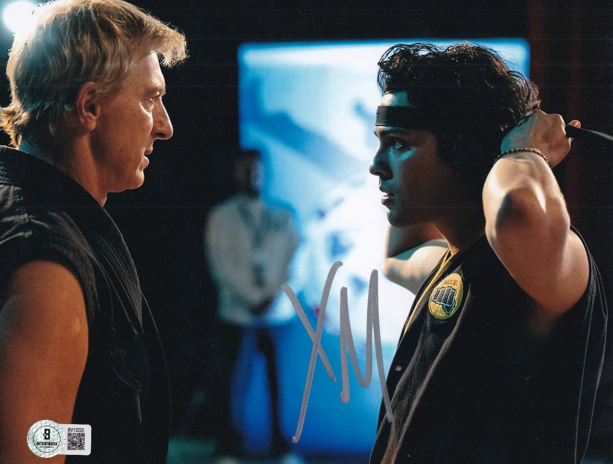 XOLO MARIDUENA signed (COBRA KAI) Miguel Diaz 8X10 photo BECKETT BAS BV13220