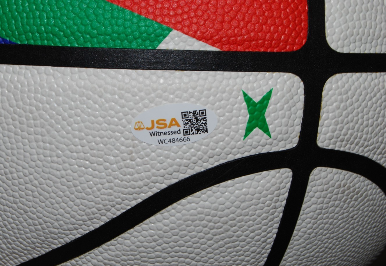 KEVIN GARNETT signed (MINNESOTA TIMBERWOLVES City Edition basketball JSA WITNESS