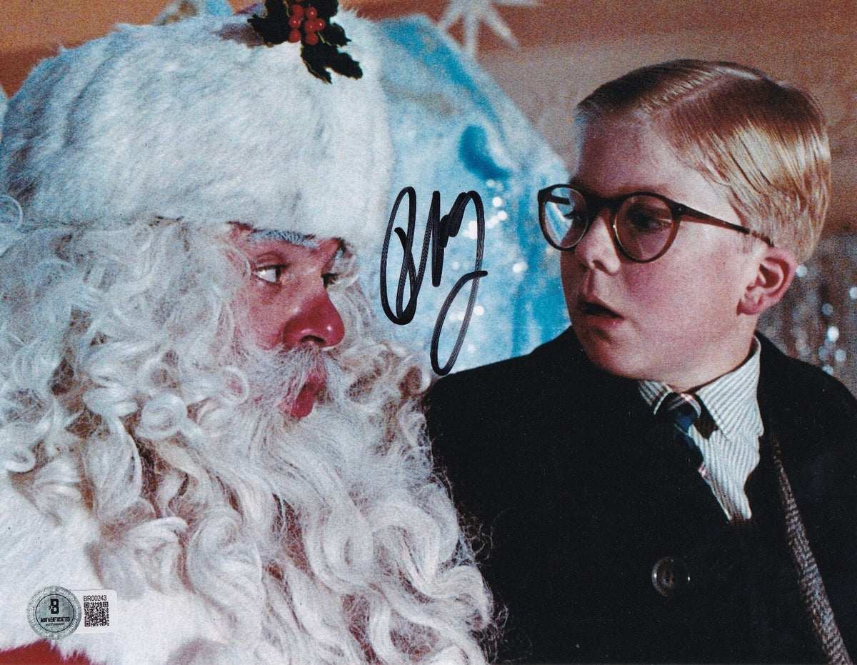PETER BILLINGSLEY signed (A CHRISTMAS STORY) 8X10 photo BECKETT BAS BR00243