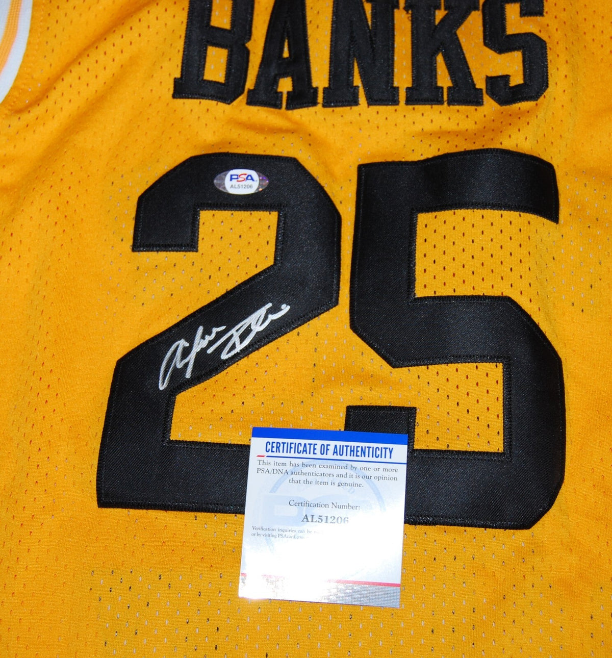 ALFONSO RIBEIRO signed (THE FRESH PRINCE OF BEL-AIR) jersey PSA/DNA AL51206