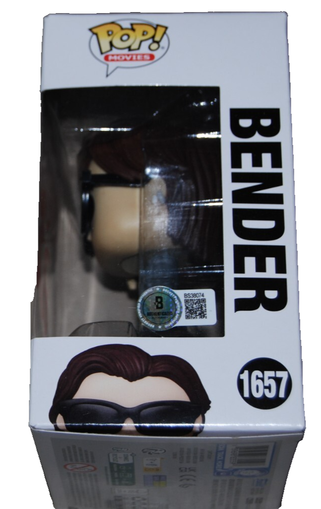 JUDD NELSON signed (THE BREAKFAST CLUB) Bender Funko pop #1657 BECKETT BS38074