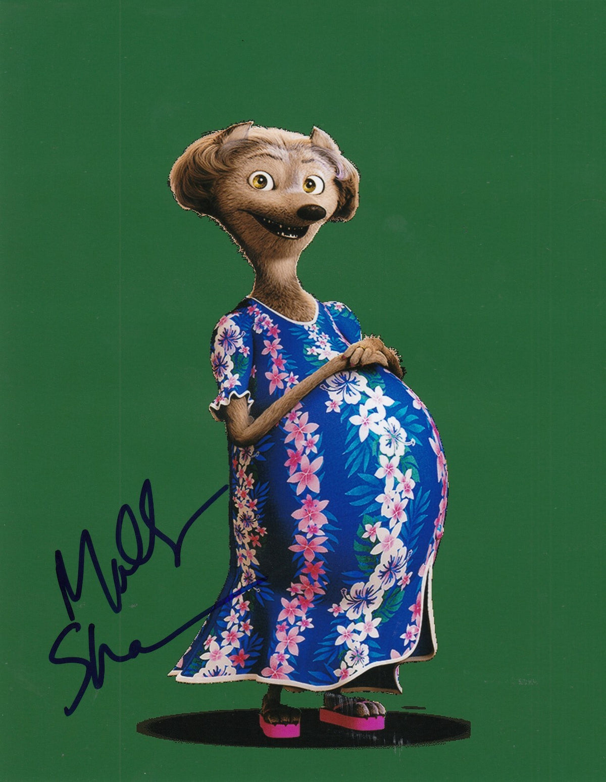 MOLLY SHANNON signed (HOTEL TRANSYLVANIA) Movie 8X10 photo *WANDA* W/COA #4