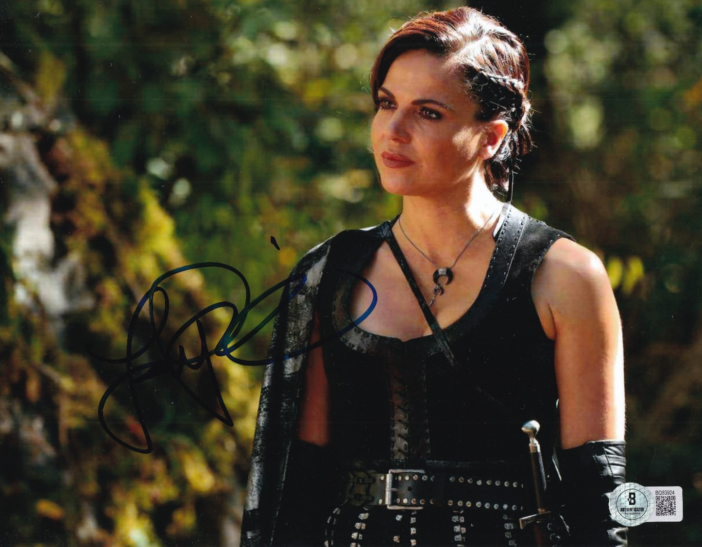 LANA PARILLA signed (ONCE UPON A TIME) Evil Queen 8X10 photo BECKETT BAS BQ83924