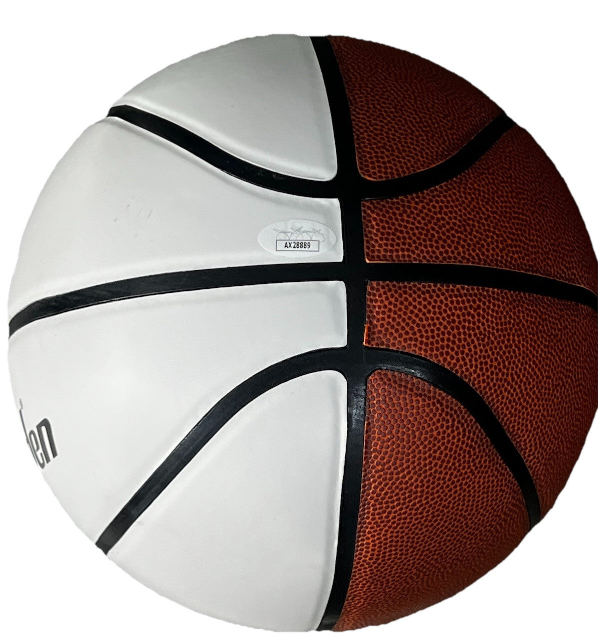 MARK POPE signed (Kentucky Wildcats) F/S LOGO basketball BECKETT JSA AX28889