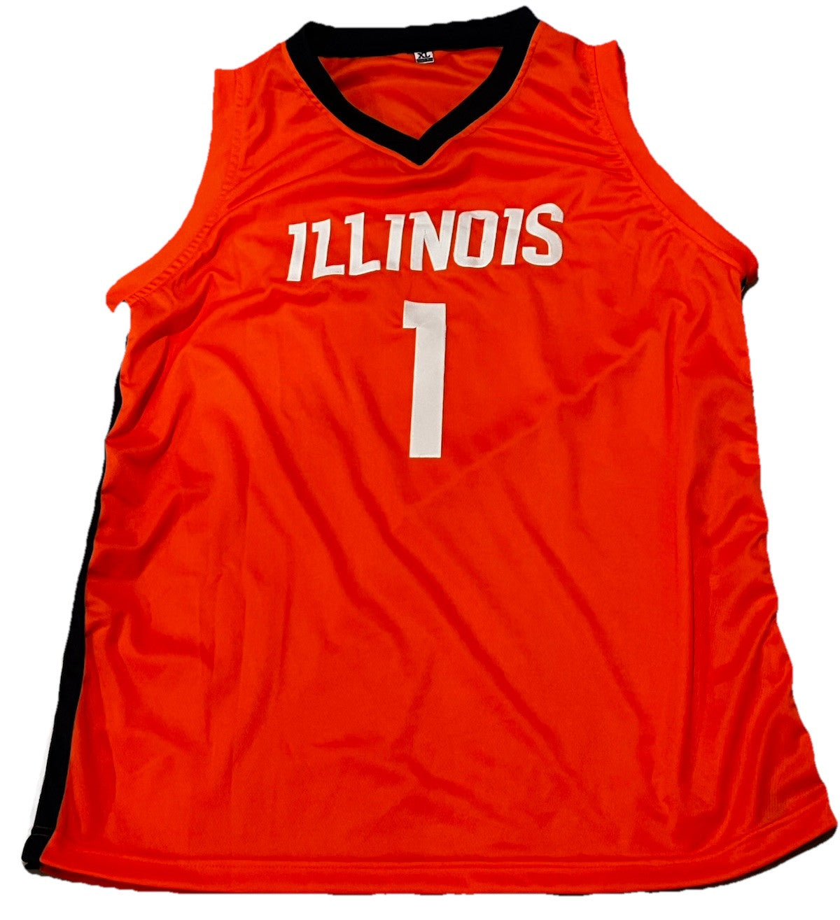 Brad Underwood signed (ILLINOIS ILLINI) #1 basketball jersey PSA/DNA AO79796